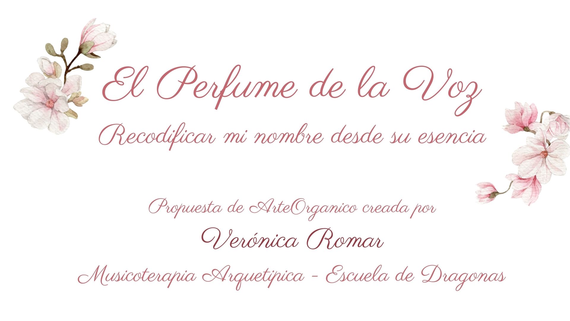 perfume de la voz